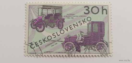 Чехословакия 1969. Автотранспорт