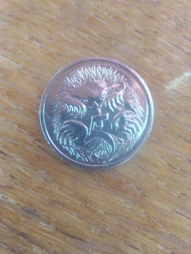 Монеты. Австралия 5 центов 2005г.