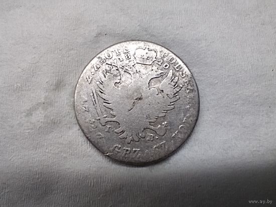 2 злотых1820г