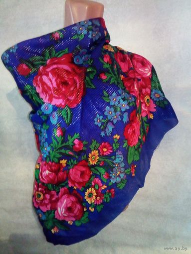 Платок хустка с люрексом СССР