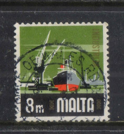 GB Содружество Мальта 1973 Современность Индустрия Стандарт #460