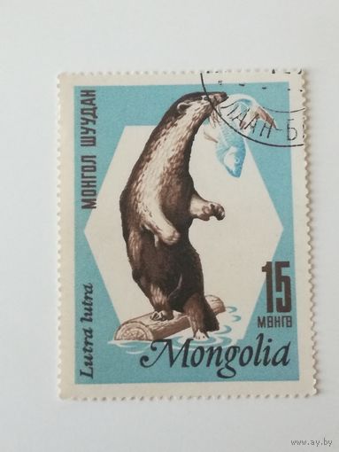 Монголия 1966. Монгольская пушная индустрия. Фауна
