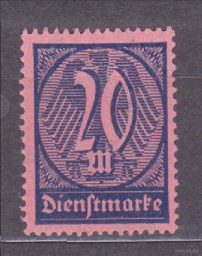 Старая Германия Стандарт Цифры. 1922 **\\03