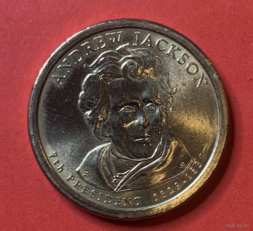 США, 1 доллар, 7 президент, Jackson UNC