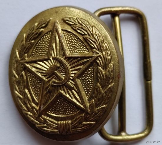 Пряга с парадного офицерского ремня СССР