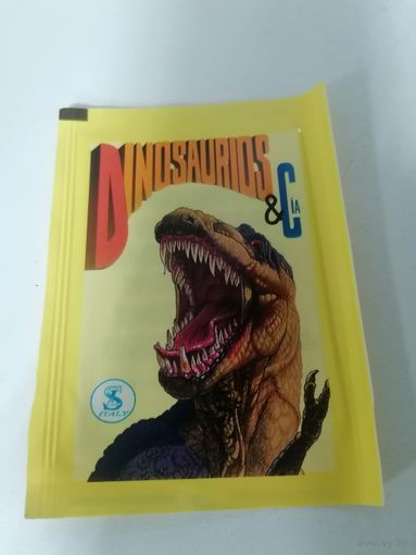 Пачка наклеек Dinosaurios