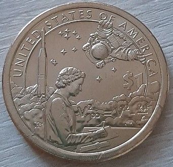 США 1 доллар 2019 (P) Мэри Голда Росс #2