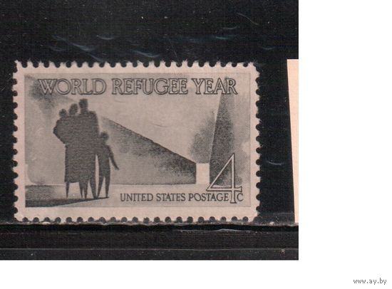 США-1960, (Мих.776), * , Возвращение на родину (одиночка)