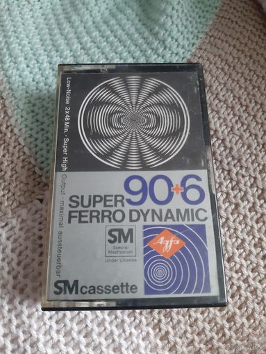 Кассета AGFA SUPER FERRO DYNAMIC 90 + 6. ROXY MUSIC.