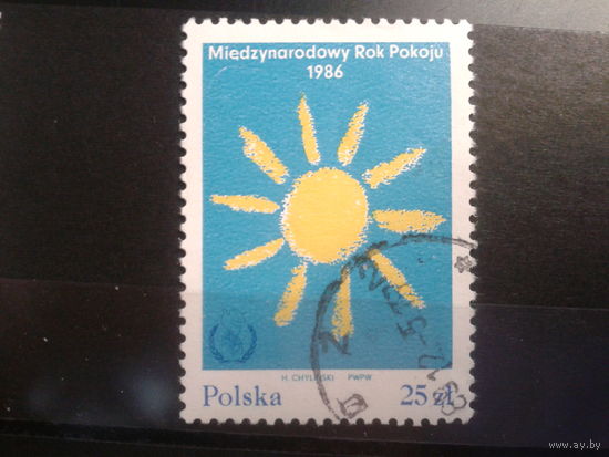 Польша, 1986, Международный год мира