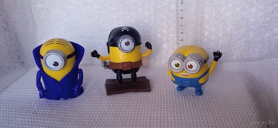 Коллекционные игрушки из Макдональдс. Миньоны, 2015г. 25
