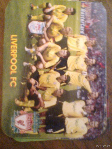 ЛИВЕРПУЛЬ АНГЛИЯ--календарик-2006