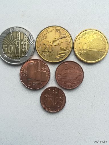 Монеты Азербайджана.