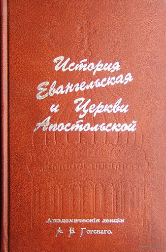 "История Евангельская и церкви Апостольской.Дневник" Горский