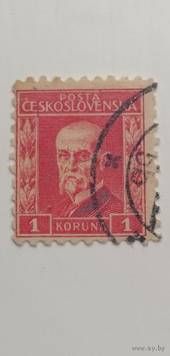 Чехословакия 1925. Президент Масарик