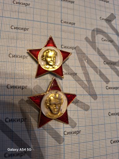 Значок Октябрятская звездочка (за 1 шт.)
