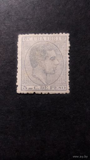 КУБА \н27\ 1881 король