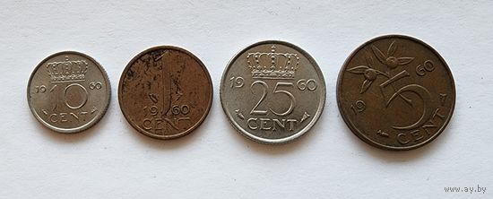 Нидерланды годовой набор  1960
