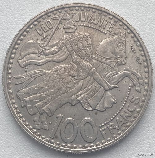 Монако 100 франков 1950 г.