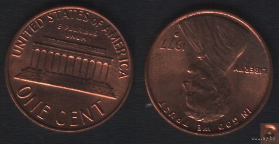 США km201 1 цент 1977 год (D) (7 ТОРГ ЛЮБОЙ