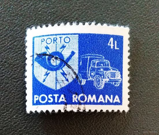 Марка Румыния 1957 год Стандарт