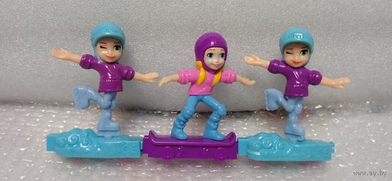 Коллекционные игрушки из Бургер кинга.2019г. Polly Pocket. 17