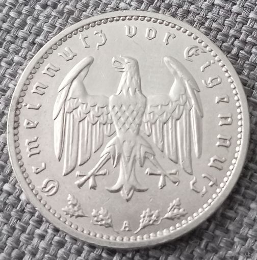 1 рейхсмарка 1938 А