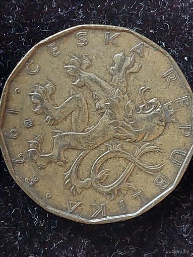 2 кроны чехия 1993