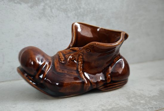 Ботинок статуэтка керамика