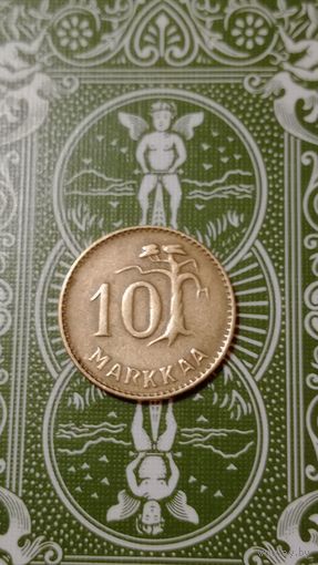 Финляндия 10 марок 1956