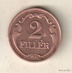 Венгрия 2 филлер 1930