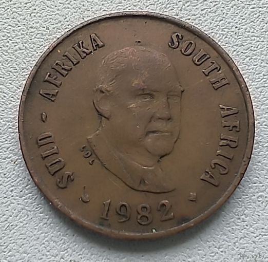 ЮАР 1 цент, 1982 Окончание президентства Бальтазара Йоханнеса Форстера 3-14-9