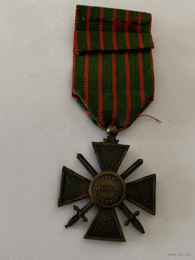 Медаль Военный крест  1939-45 гг.Франция