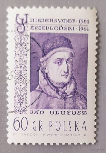Польский летописец, историограф Ян Длугош, 1964, польша