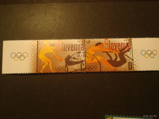 Словения 2004г. Олимпиада сцепка
