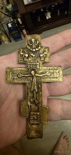 Крест наперстный 19 век