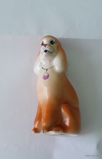 Статуэтка пудель фарфор