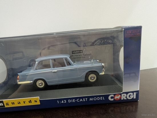 Corgi Vanguards VA00516 Triumph Herald in Wedgewood Blue 1/43