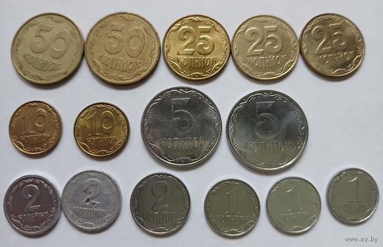 Украина, набор монет (комплект)