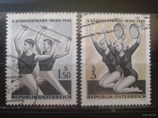 Австрия 1965 Гимнастика Полная серия