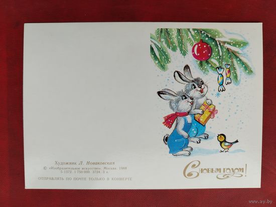 С новым годом! Чистая. 1988 года. Новаковская. 2135.
