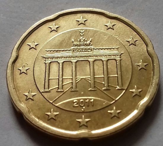 20 евроцентов, Германия 2011 J, AU