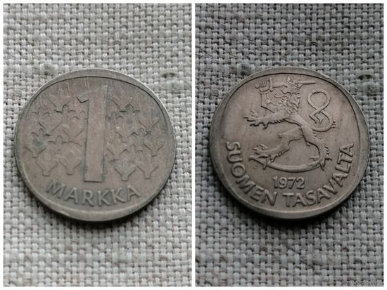 Финляндия 1 марка 1972