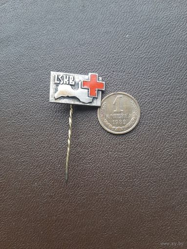 Значок тяжелый Красный крест