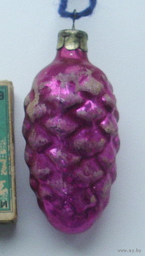 Ёлочная игрушка. Шишка. З-62.