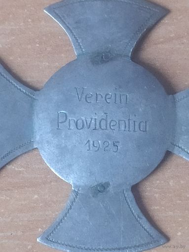 Знак красного креста"Ассоциация Провидения" 1925 г.