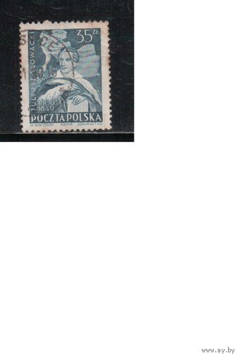 Польша-1949,(Мих.5386) гаш., Личности, Поэт