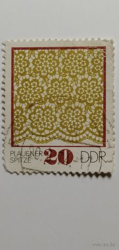ГДР 1974. Плауэнское кружево