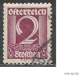 Австрия. Цифра. Стандарт. 1925г. Mi#448.