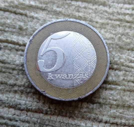 Werty71 Ангола 5 кванз 2012